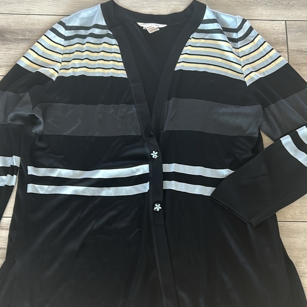 Exclusively Misook Size Large Button Front Cardig… - image 3